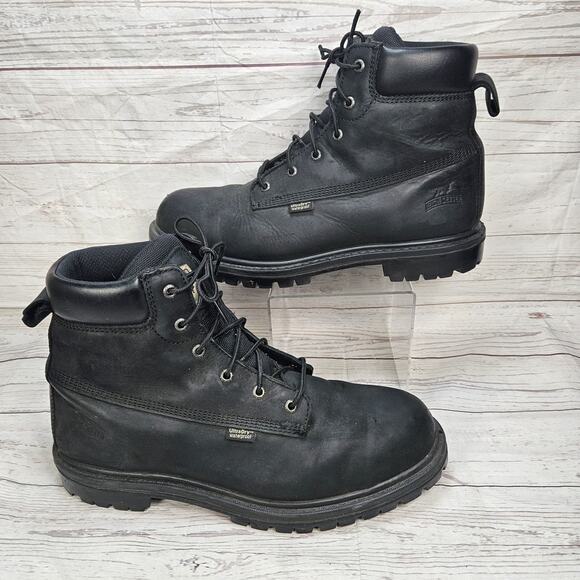 Men's Irish Setter Hopkins Waterproof Safety Toe Boots Black 83670 11 D - Picture 1 of 8